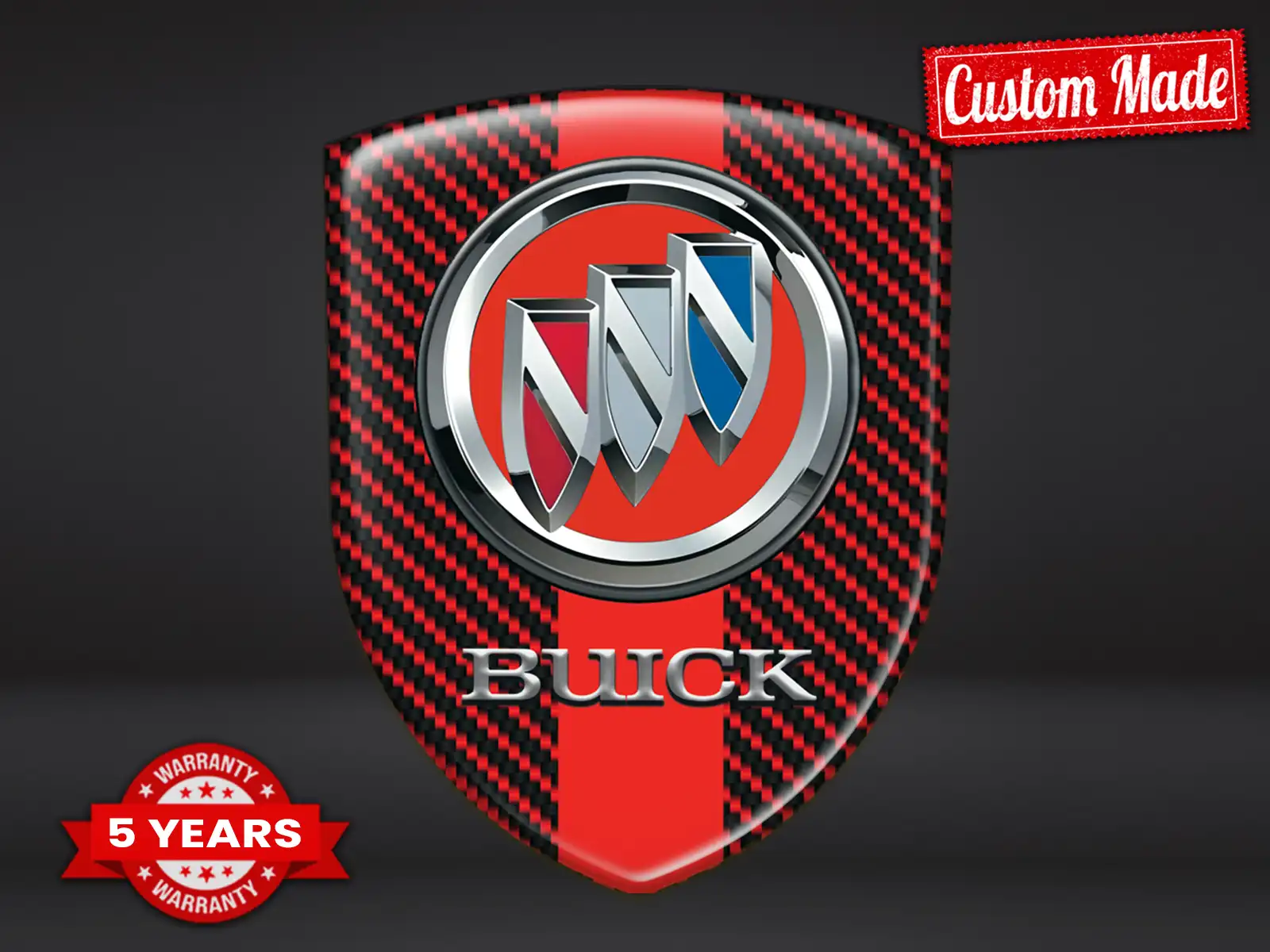 Buick Badge Silicone Auto Pro Max Durevoli Chic Design